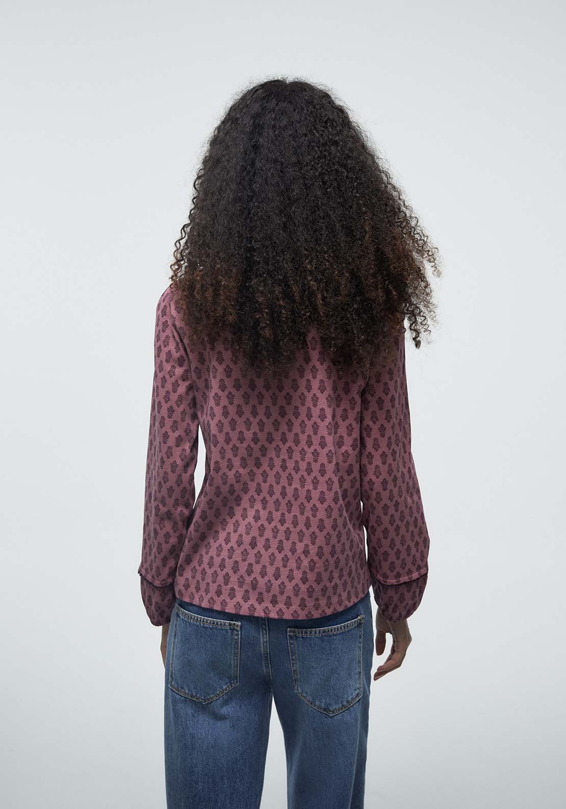 Romantic Long Sleeved T-Shirt - Red