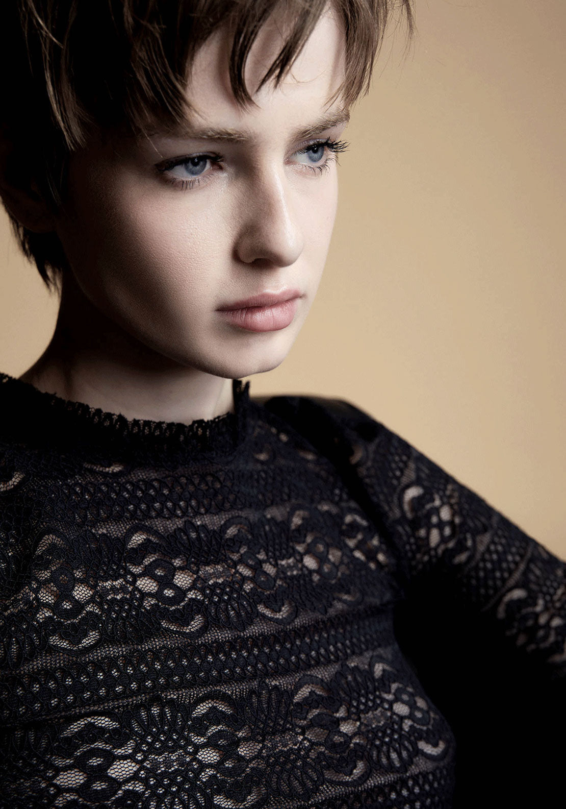 Lace Top - Black
