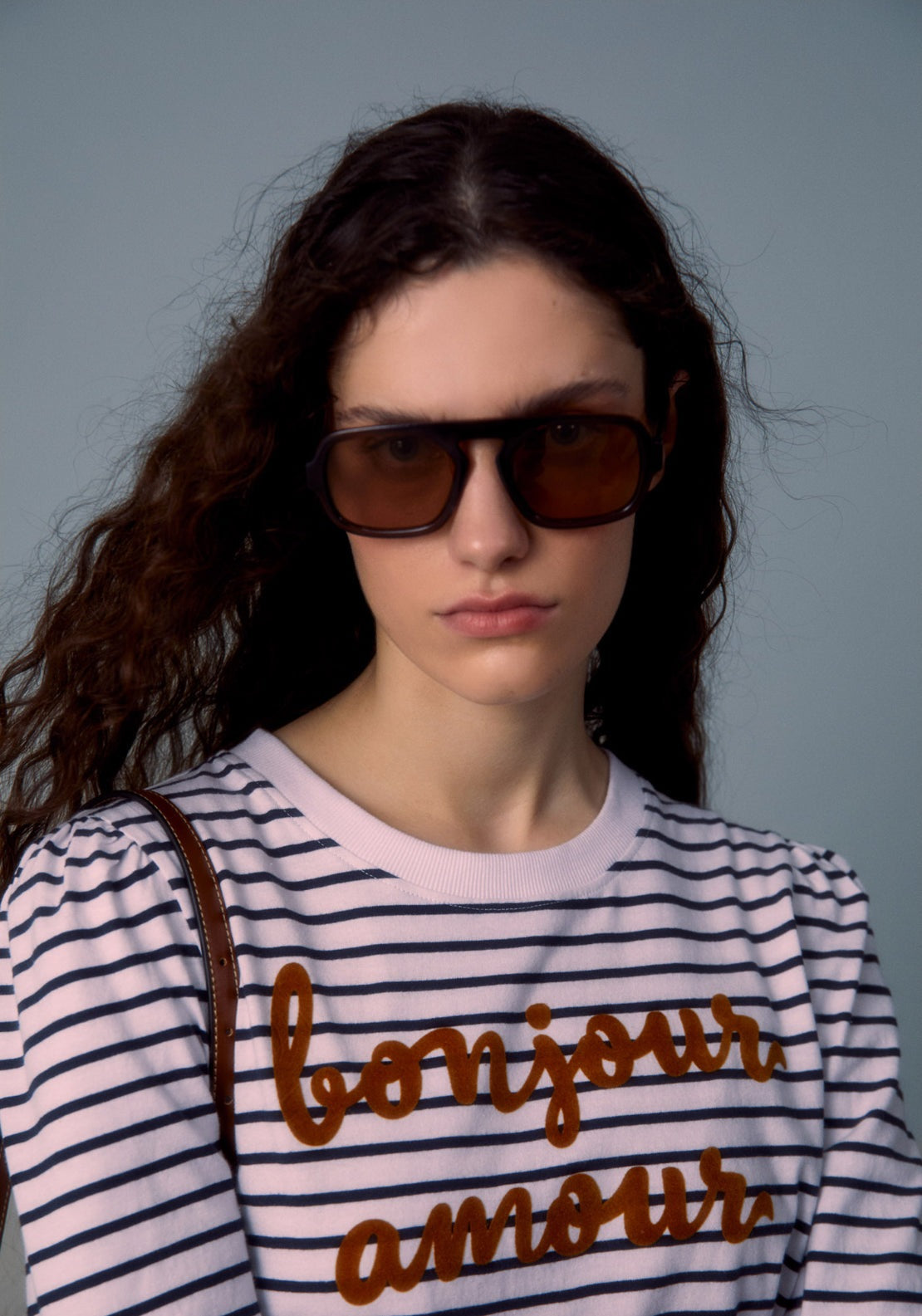 Striped Crew T-Shirt - Blue
