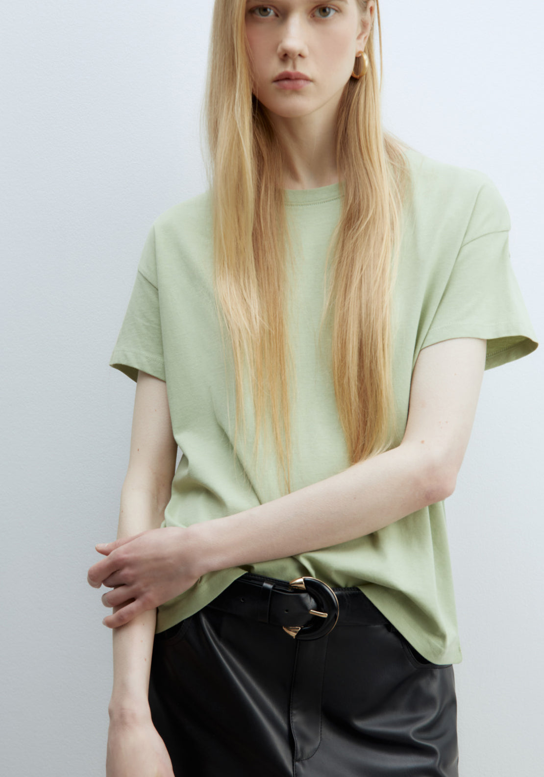 Sfera Plain T-shirt - Green 4 Shaws Department Stores