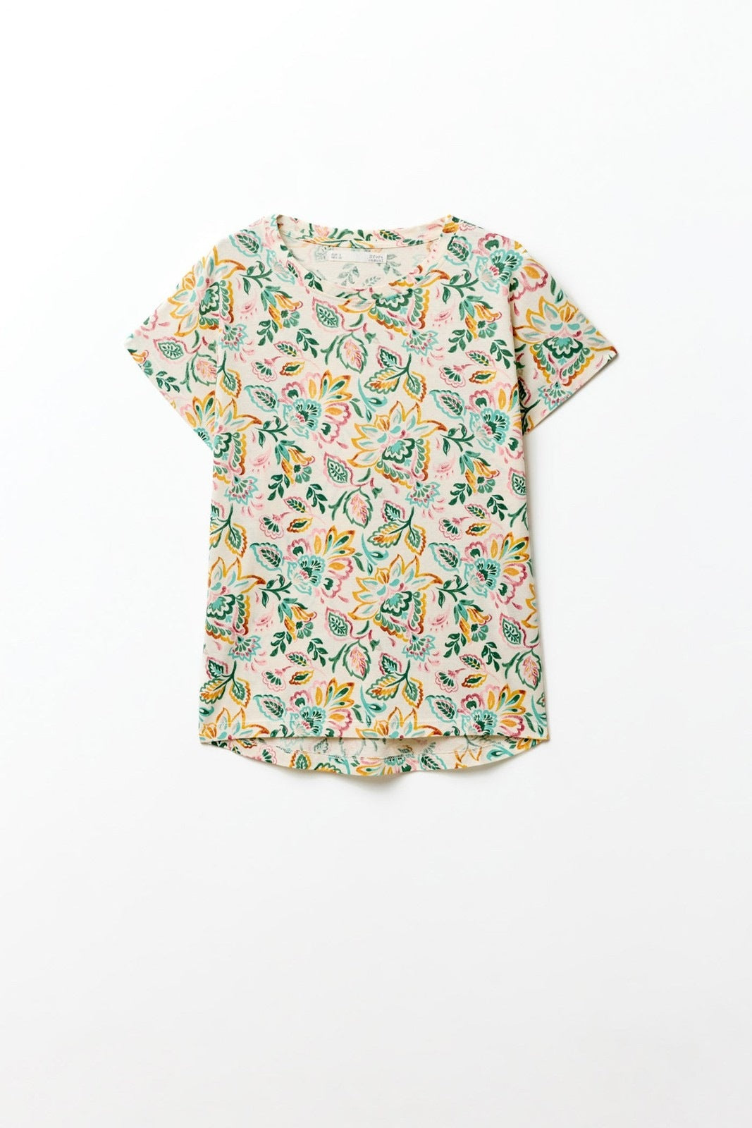 Sfera Printed T-shirt - Print Green 6 Shaws Department Stores