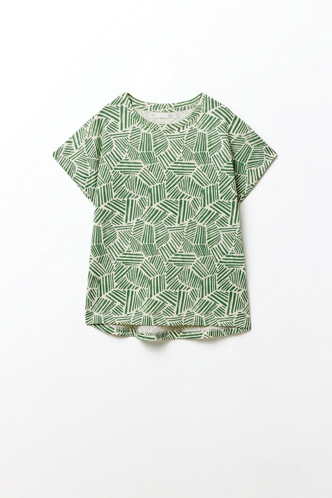 Sfera Printed T-shirt - Green 5 Shaws Department Stores