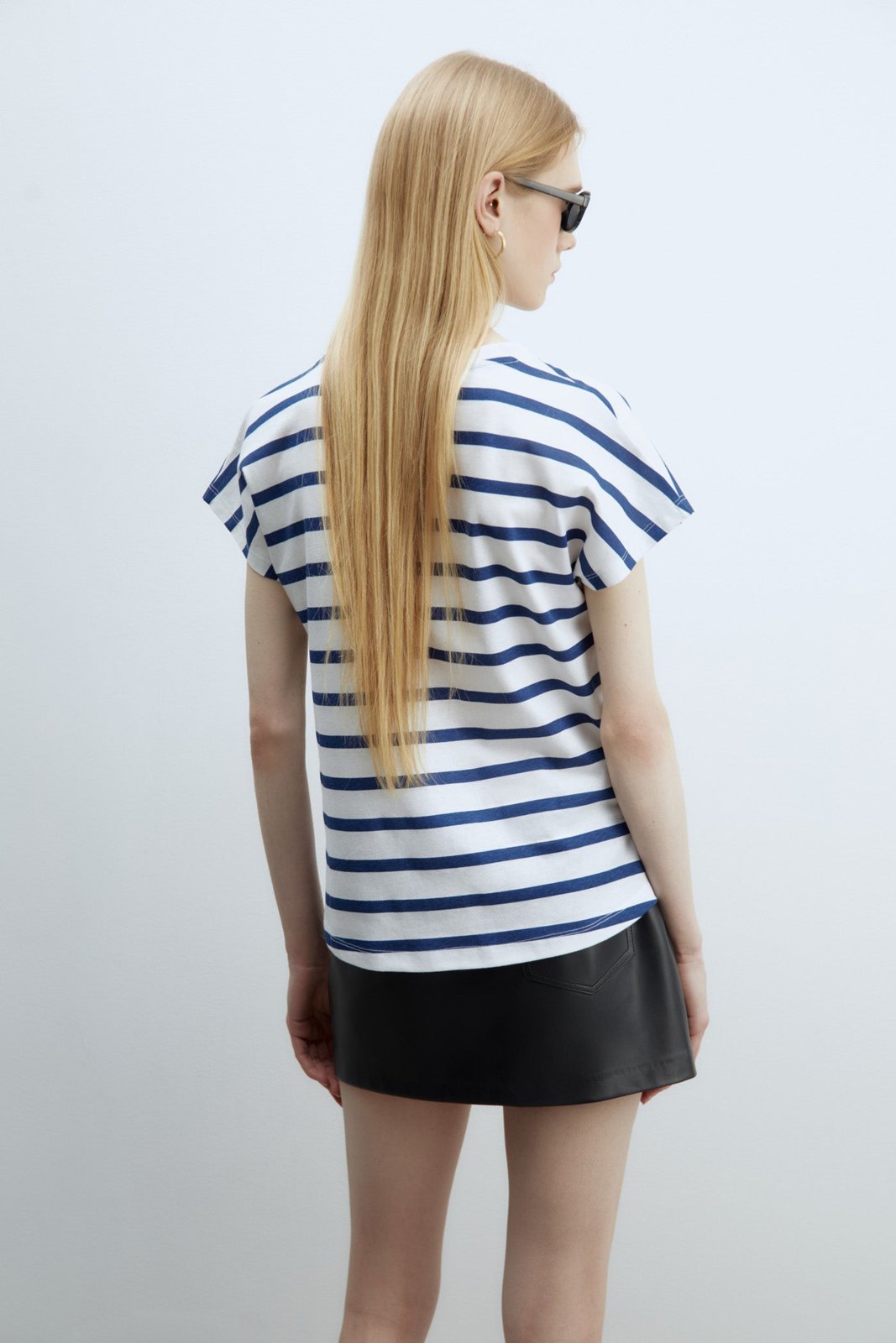 Sfera Printed T-shirt - Print Blue 5 Shaws Department Stores