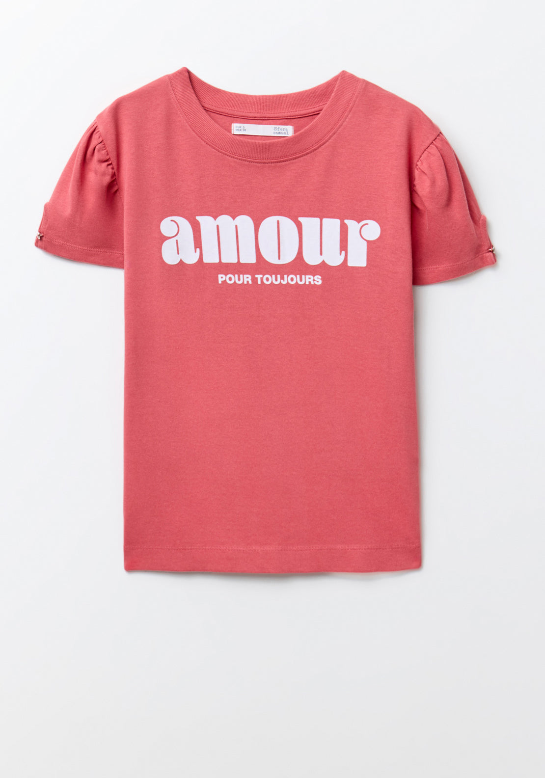 Sfera Graphic Print T-Shirt - Red 5 Shaws Department Stores