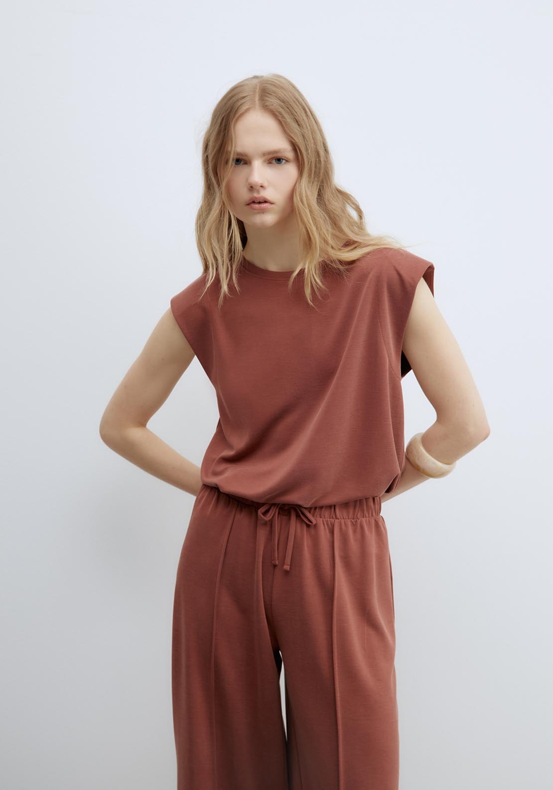Sfera Basic Top - Terracota 1 Shaws Department Stores