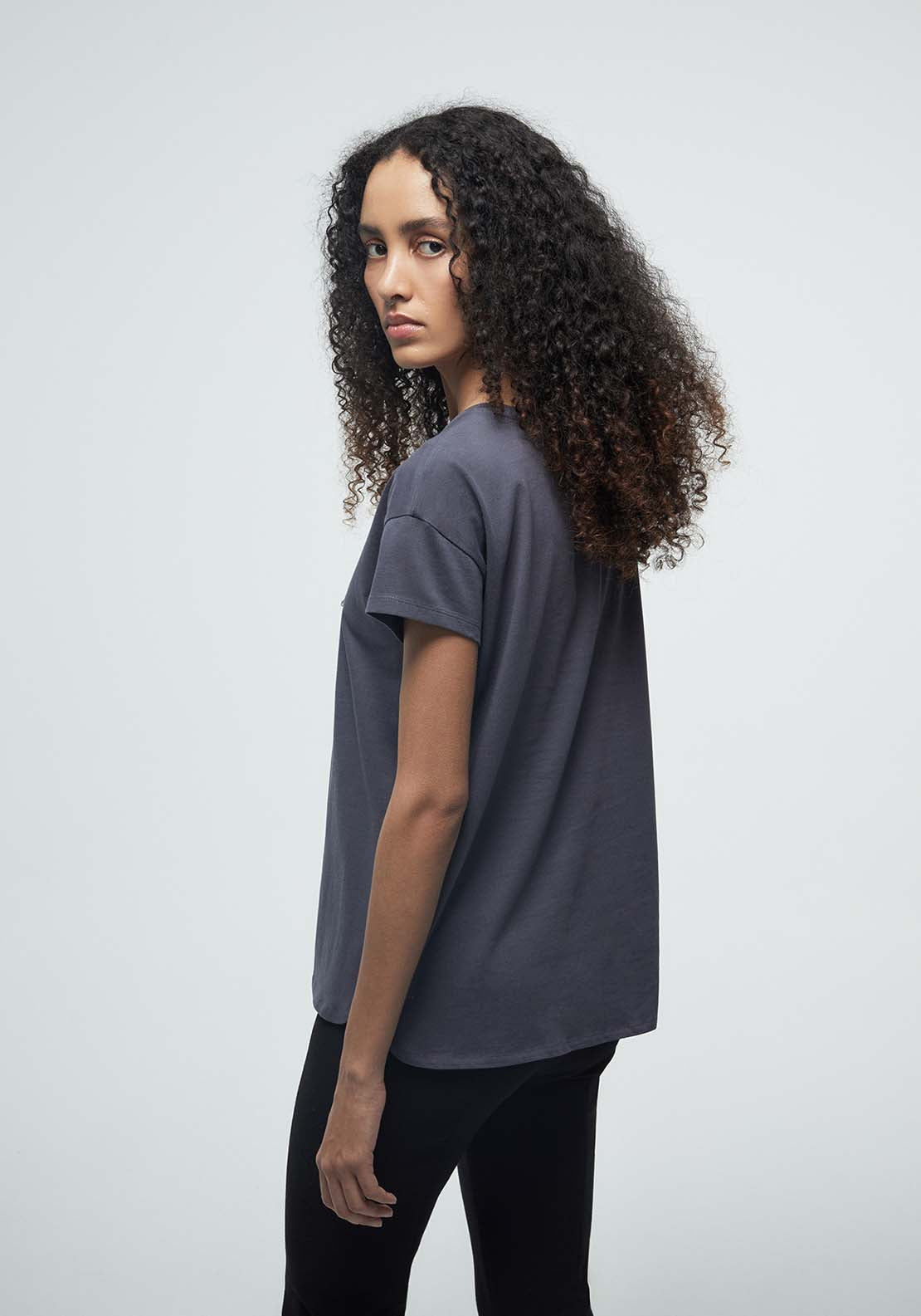 Sequins T-Shirt - Grey