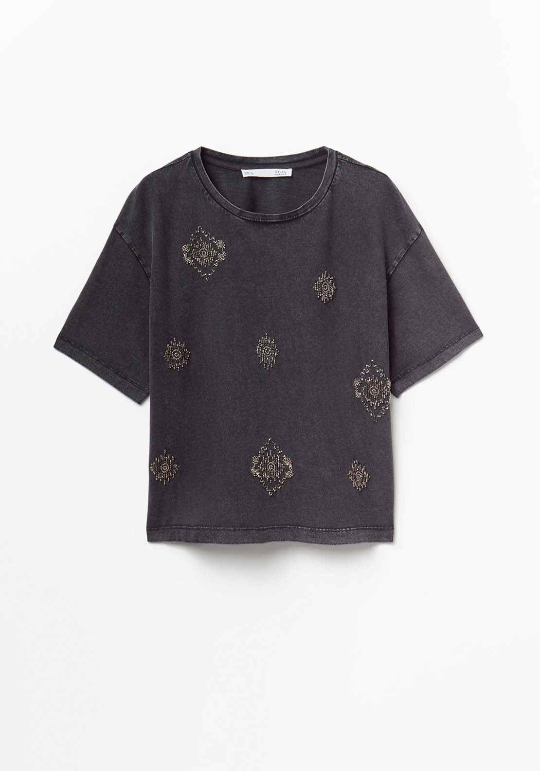 Sparkly T-Shirt - Grey Light