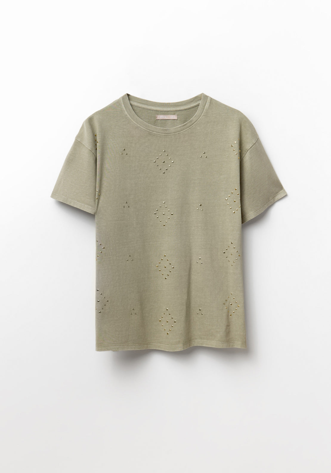 Sfera Faded T-Shirt - Green 10 Shaws Department Stores