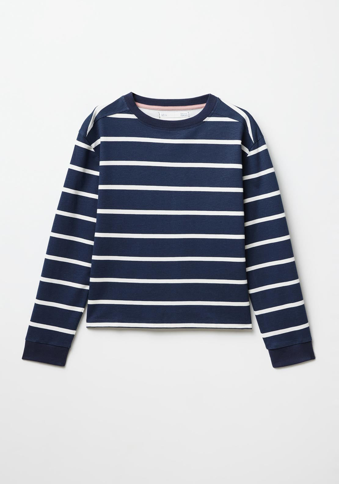 Sfera Basic sweatshirt - Navy 5 Shaws Department Stores