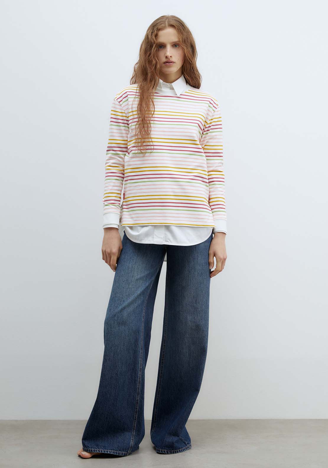 Sfera Basic printed sweatshirt - Multicolour 2 Shaws Department Stores