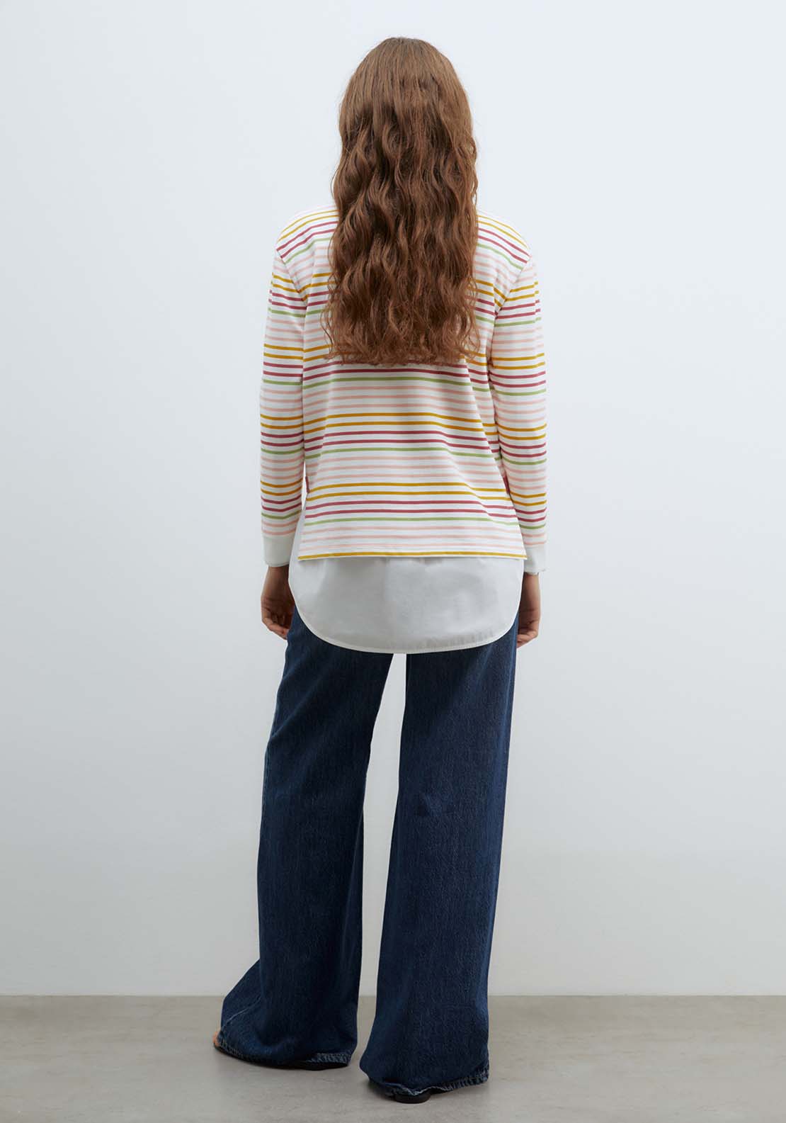Sfera Basic printed sweatshirt - Multicolour 4 Shaws Department Stores