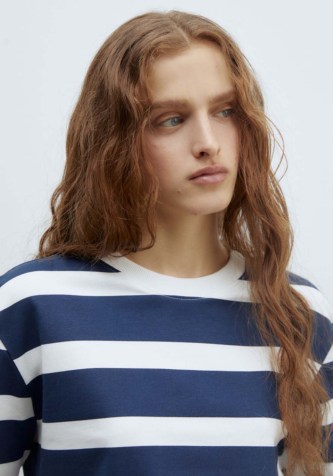Sfera Basic printed sweatshirt - Print Marin 5 Shaws Department Stores