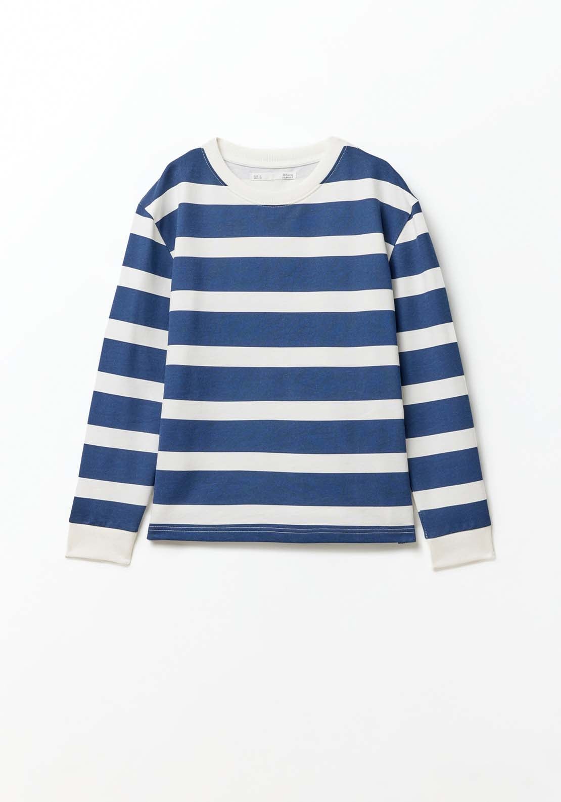 Sfera Basic printed sweatshirt - Print Marin 6 Shaws Department Stores