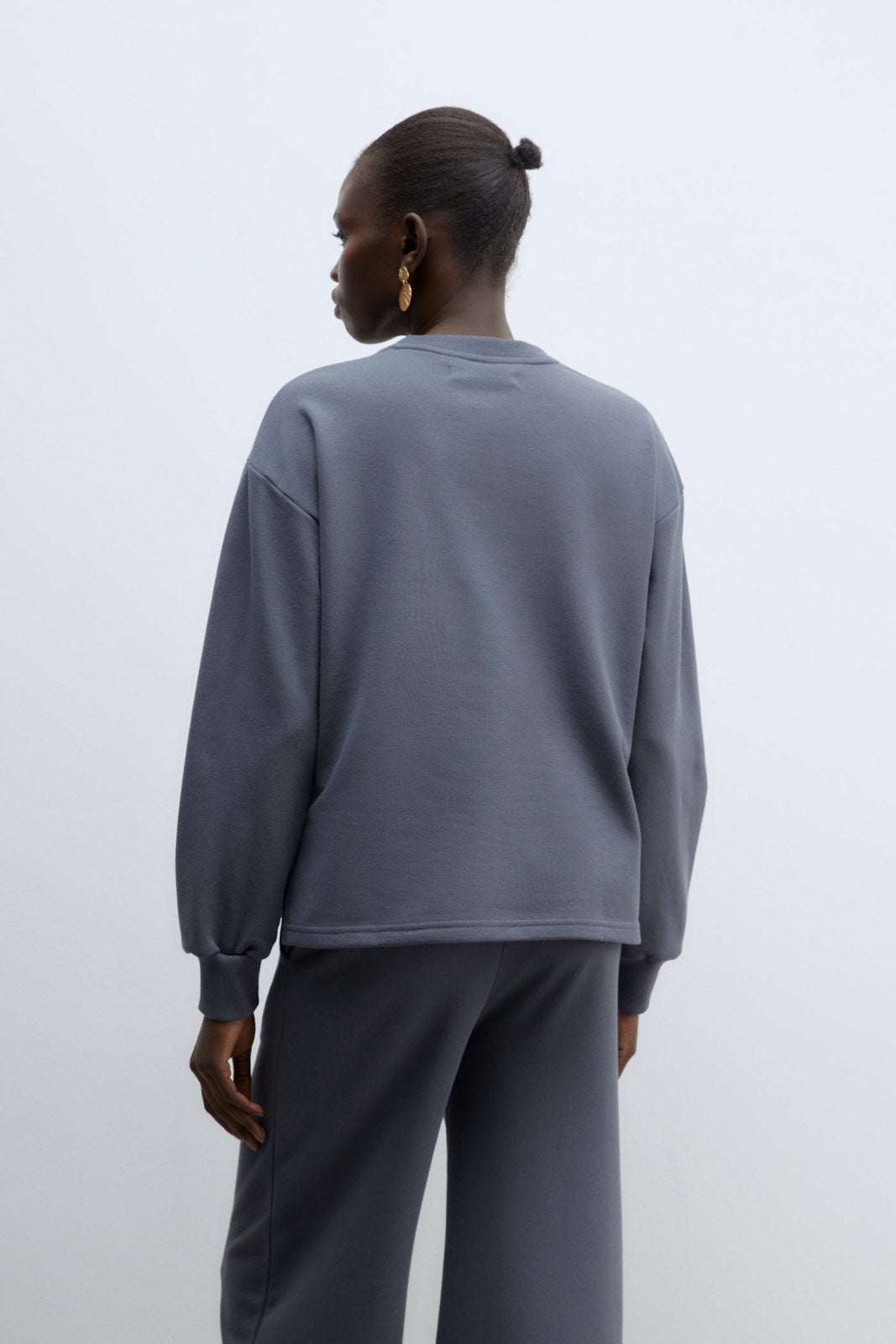 Sfera Embroidered sweatshirt set - Lead 5 Shaws Department Stores