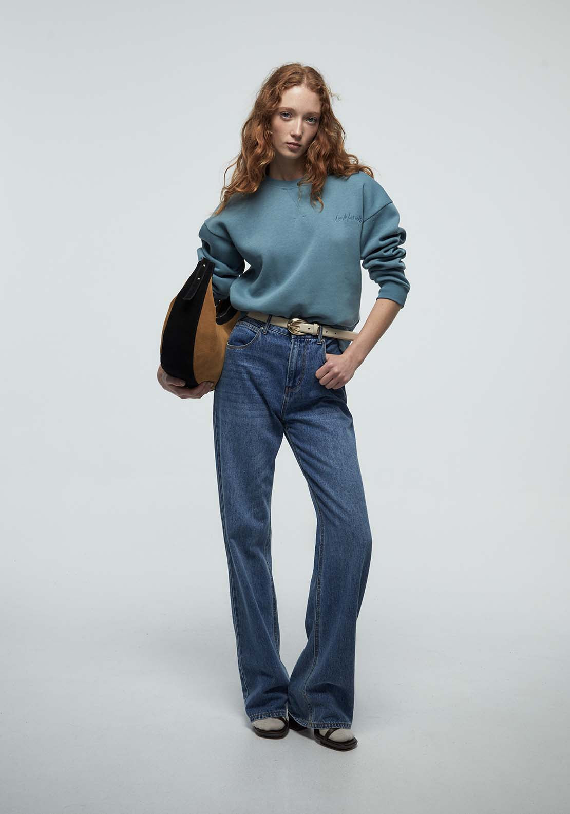 Matching Semi Basic Sweatshirt - Green