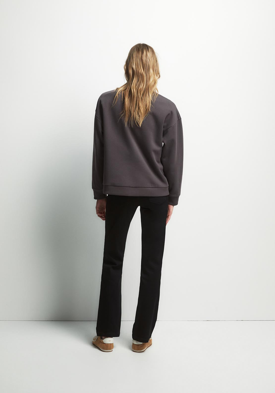 Printed Sweatshirt - Grey