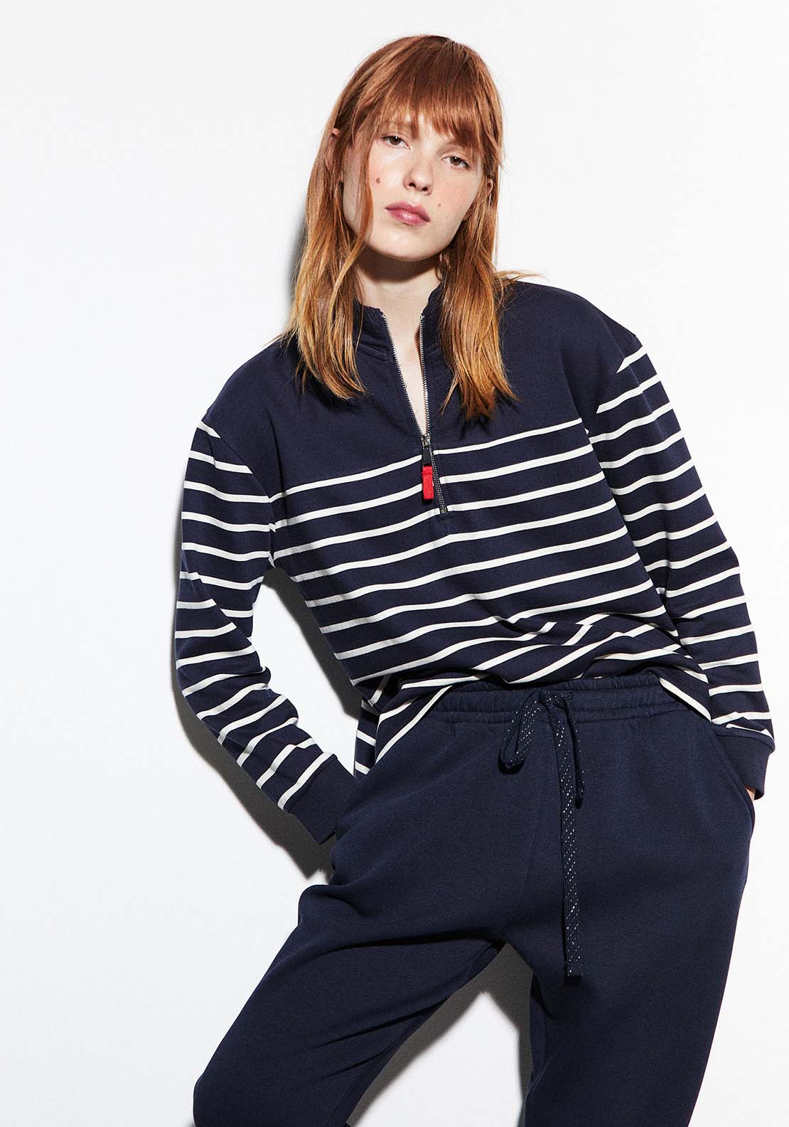 Sfera Basic Trousers - Navy 4 Shaws Department Stores