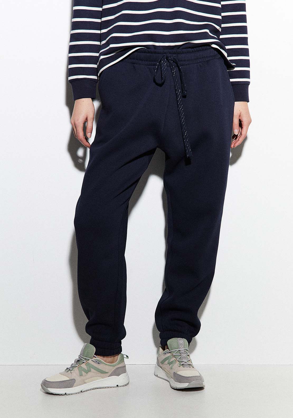 Sfera Basic Trousers - Navy 1 Shaws Department Stores
