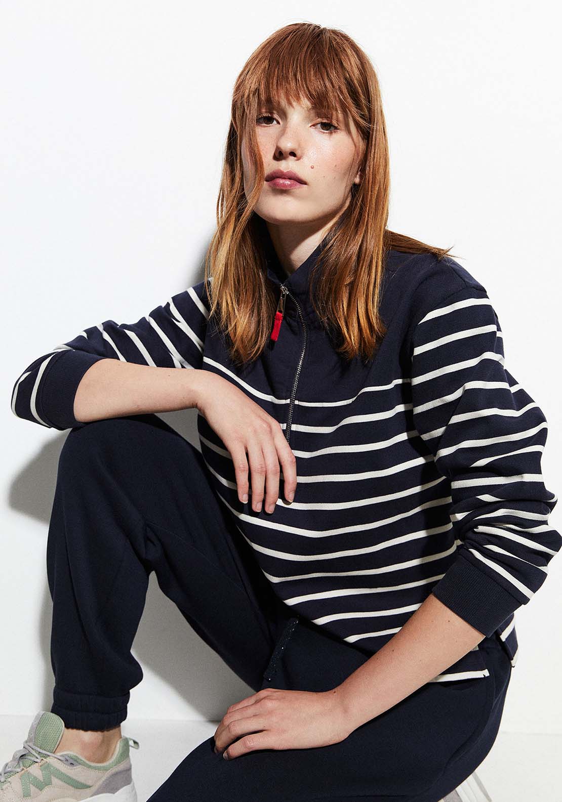 Sfera Basic Trousers - Navy 3 Shaws Department Stores