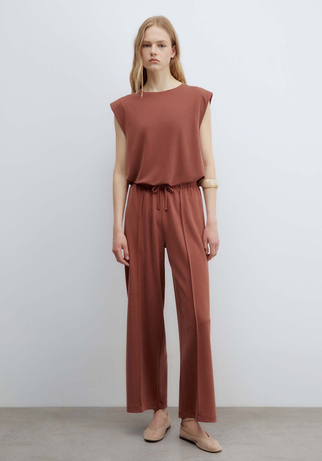 Sfera Matching Trousers - Orange 1 Shaws Department Stores