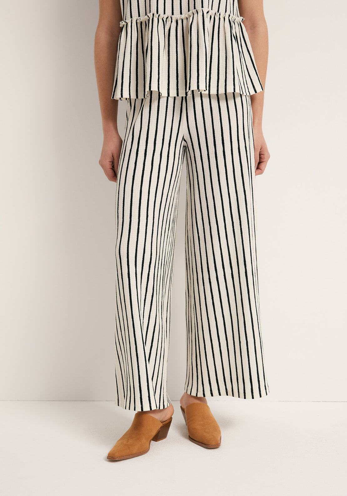 Matching Bambula Trousers - Black