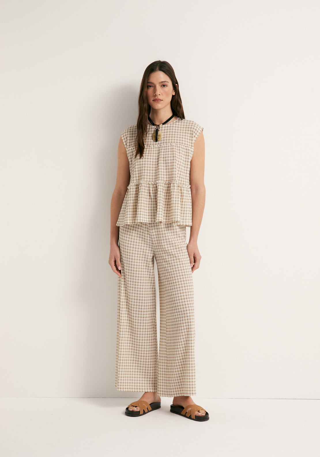 Matching Bambula Trousers - Green