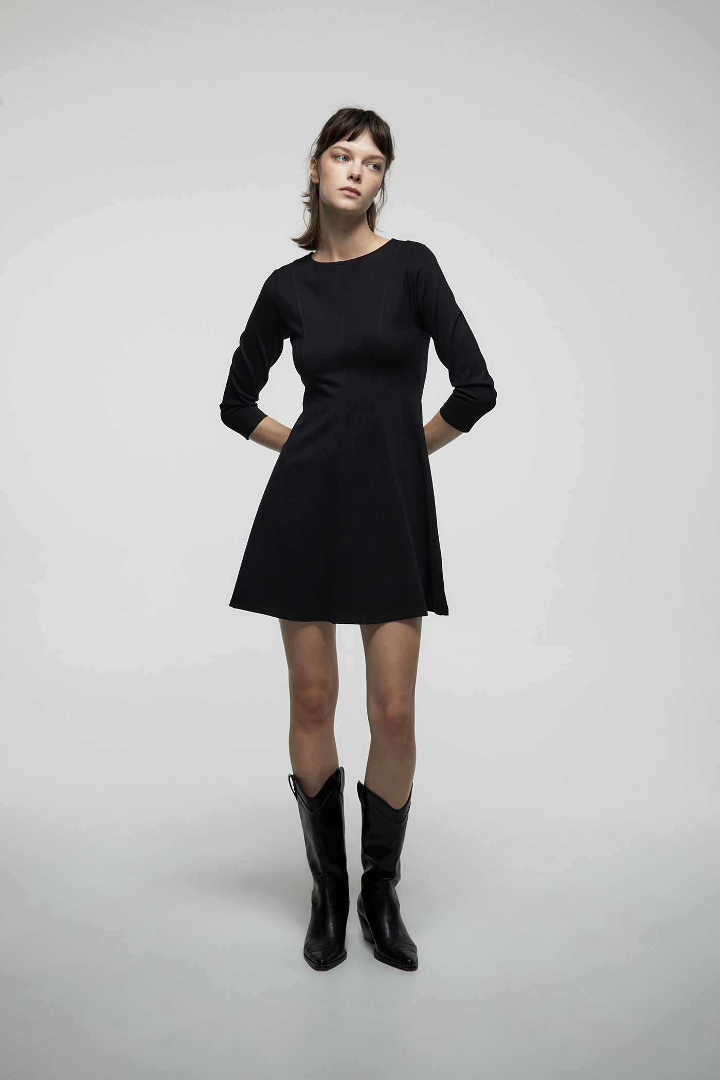 Short Dress - Black