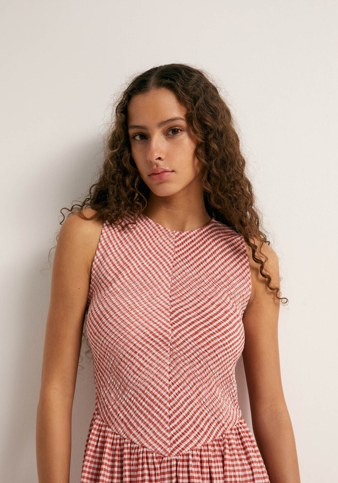 Smocked Dress - Pink