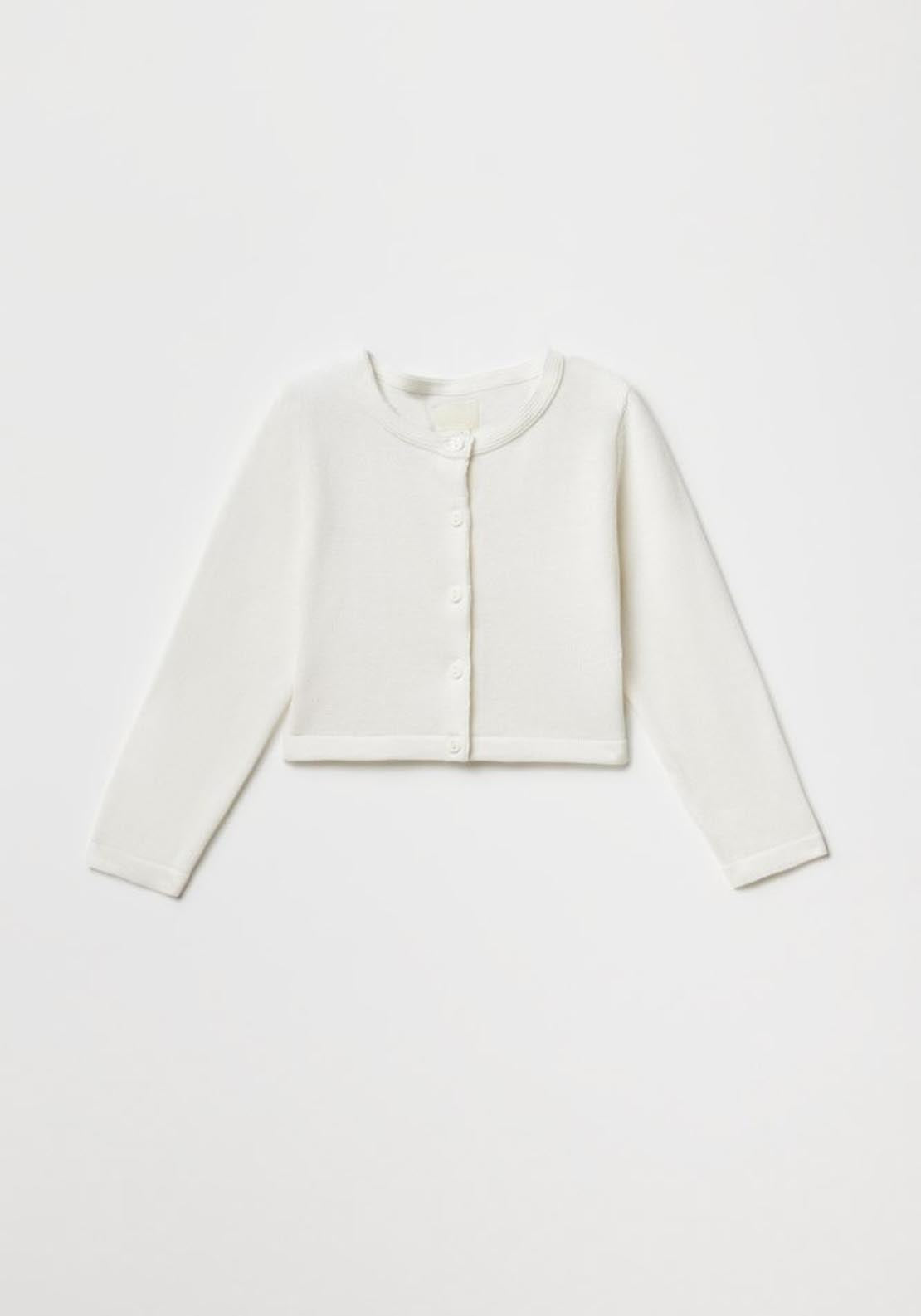 Sfera Basic cardigan - White 6 Shaws Department Stores