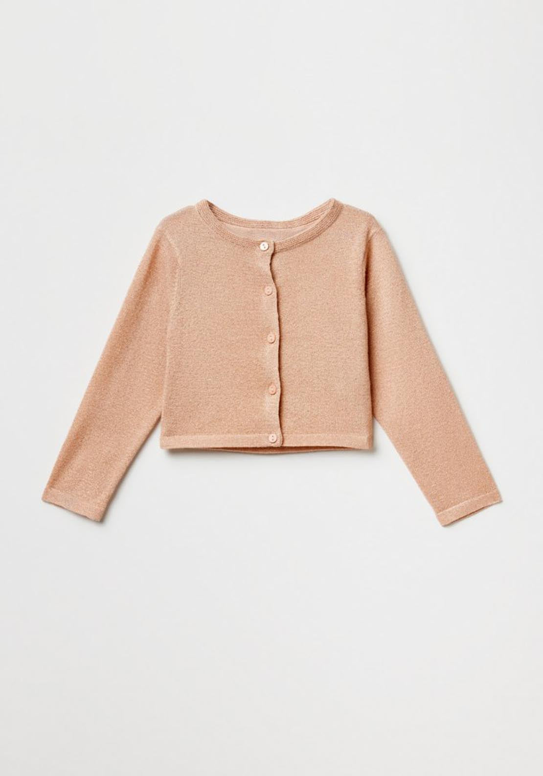 Sfera Girls Basic cardigan - Pink 6 Shaws Department Stores