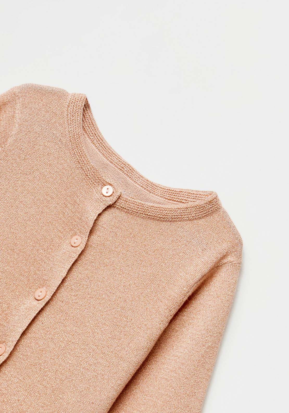 Sfera Girls Basic cardigan - Pink 3 Shaws Department Stores