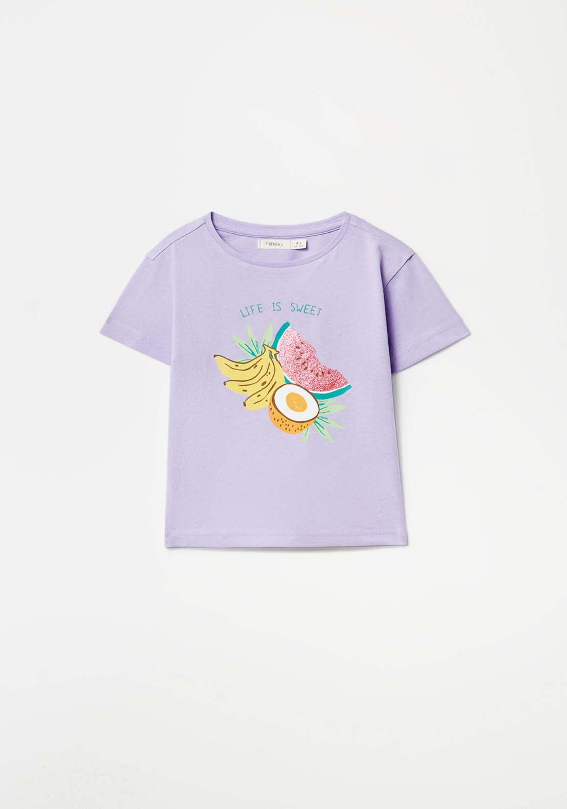 Sfera Fruit T-Shirt - Lilac 1 Shaws Department Stores
