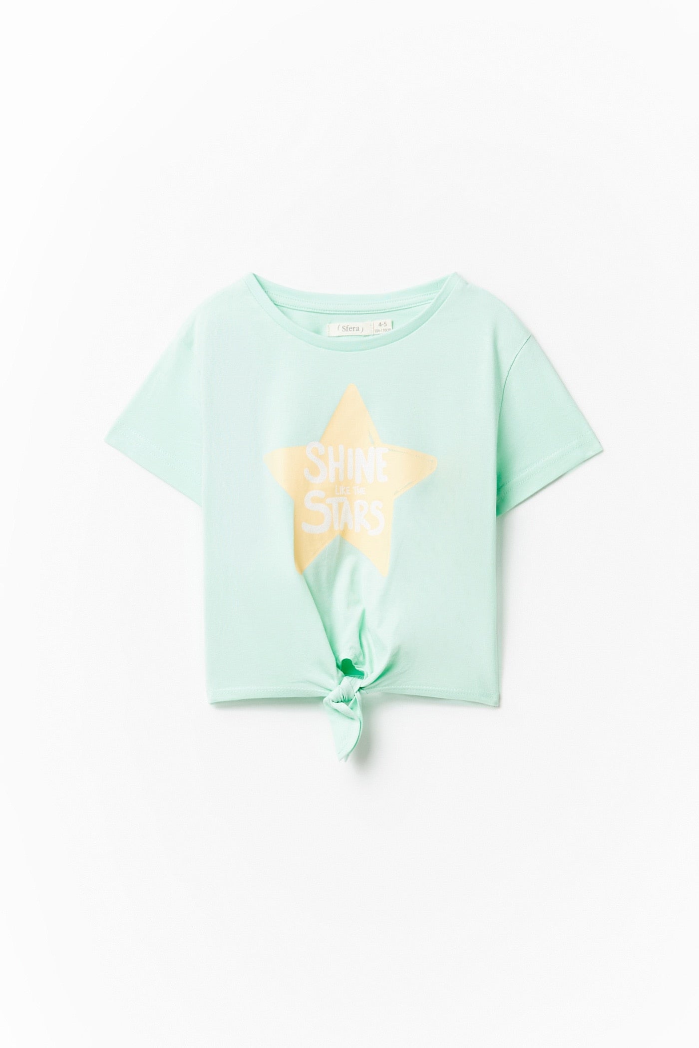 Sfera Star Knot T-Shirt - Green 1 Shaws Department Stores