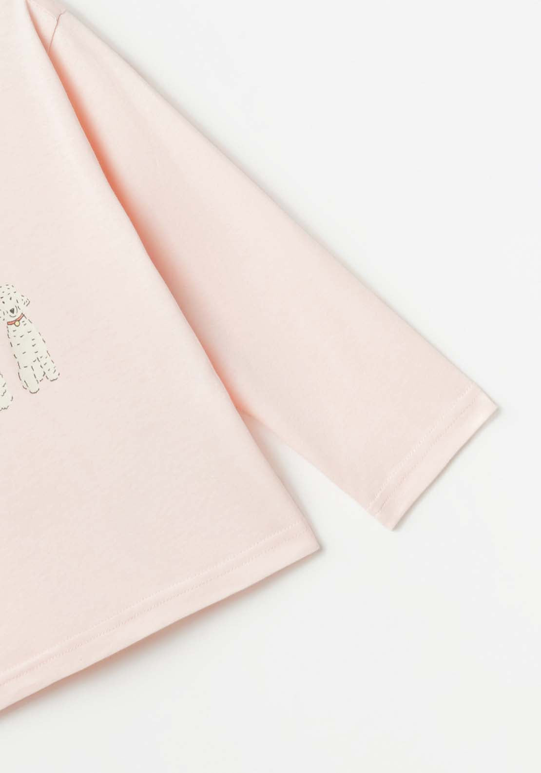 Sfera Girls Long-sleeved T-shirt - Pink Light 3 Shaws Department Stores