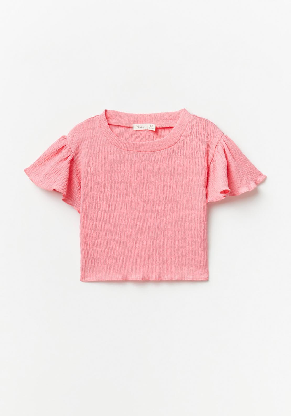 Sfera Wrinkle-Effect Top - Fuchsia 1 Shaws Department Stores