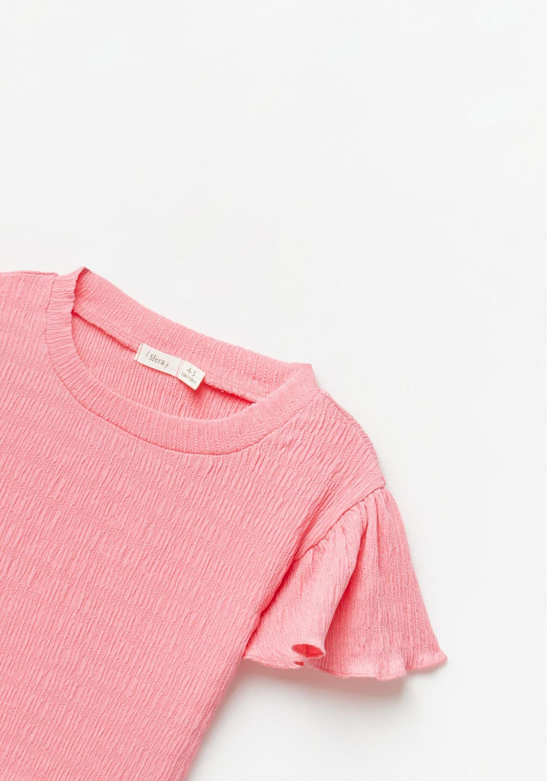 Sfera Wrinkle-Effect Top - Fuchsia 2 Shaws Department Stores