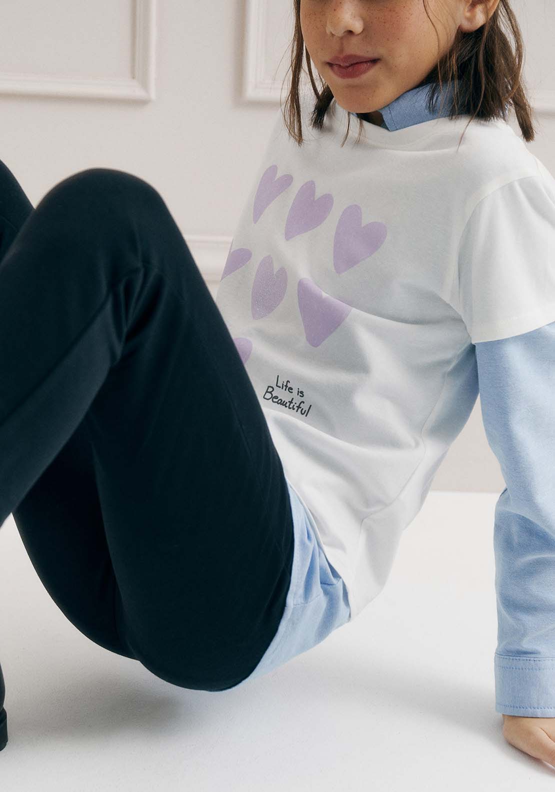 Sfera Motifs T-shirt - White 3 Shaws Department Stores