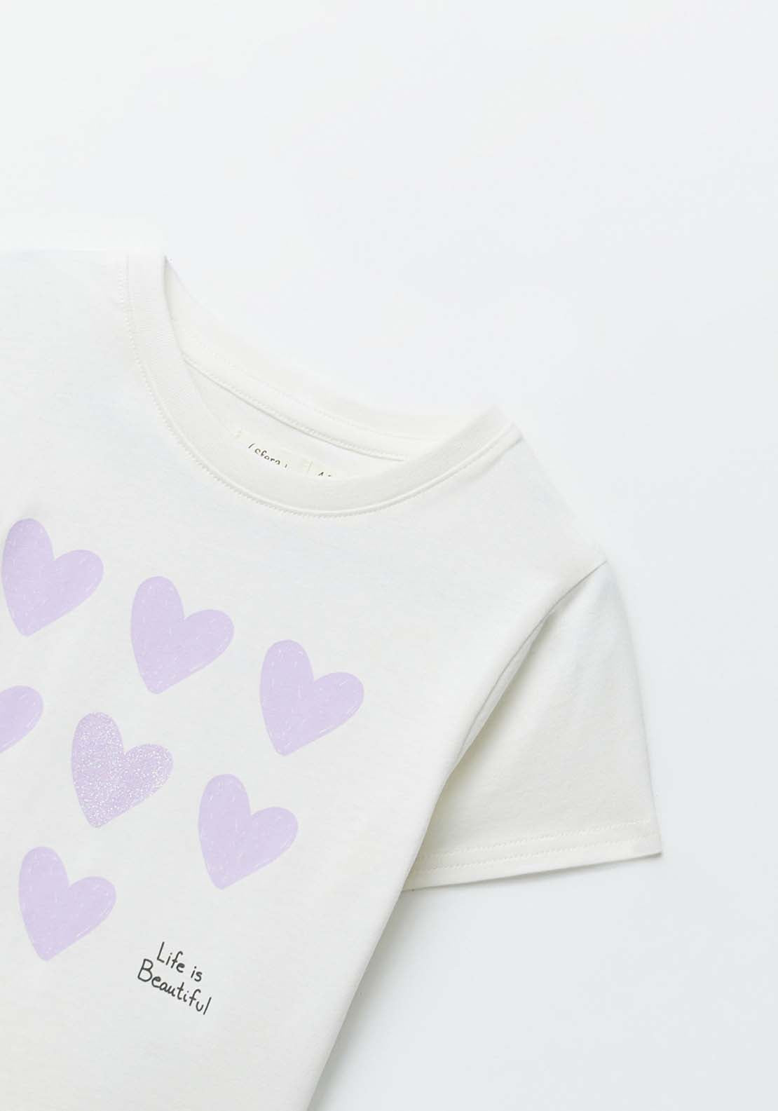 Sfera Motifs T-shirt - White 6 Shaws Department Stores