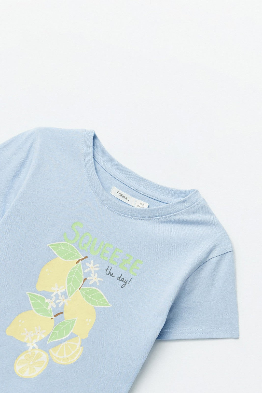 Sfera Motifs T-shirt - Blue 4 Shaws Department Stores