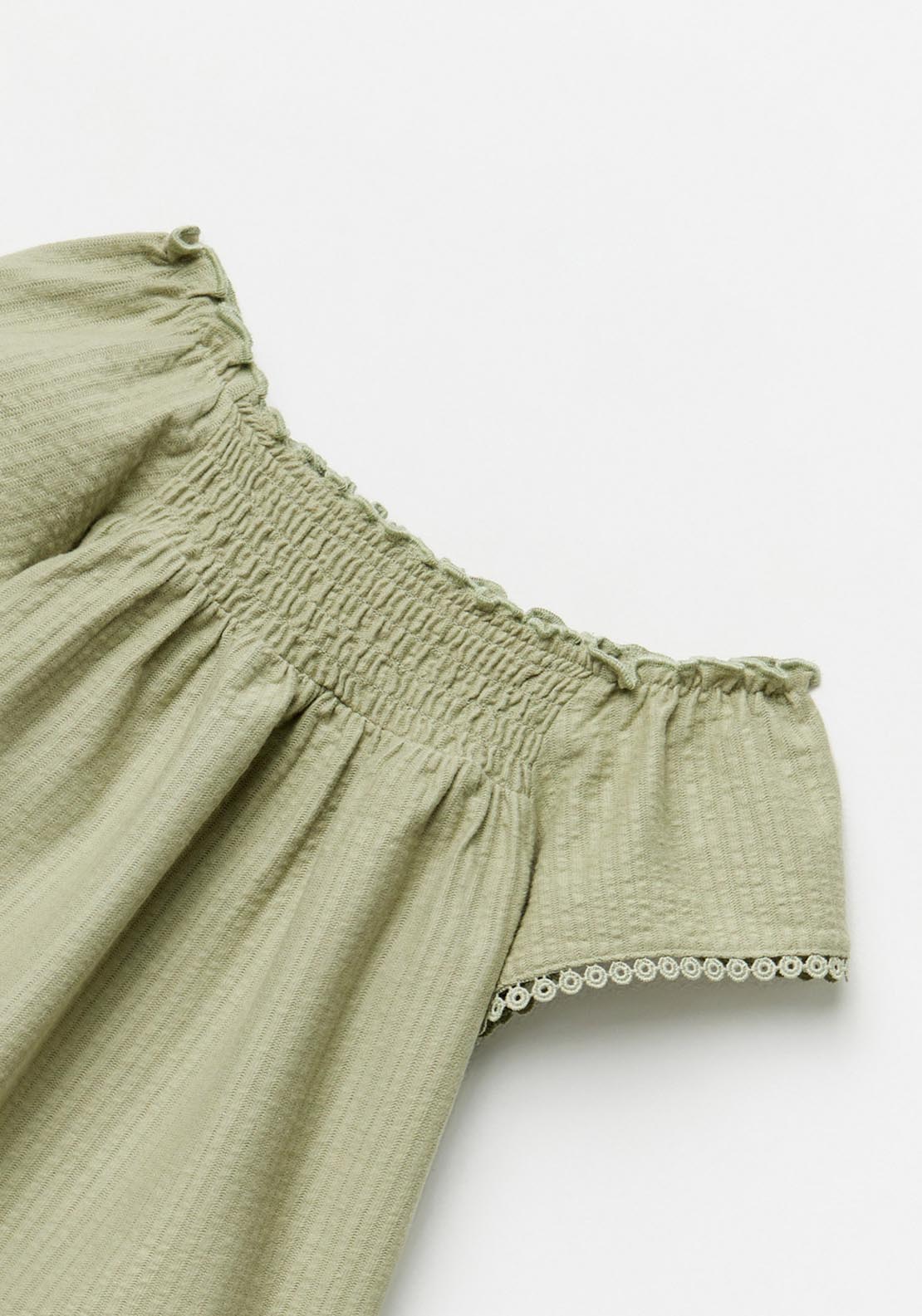 Sfera Plain Top - Green 3 Shaws Department Stores
