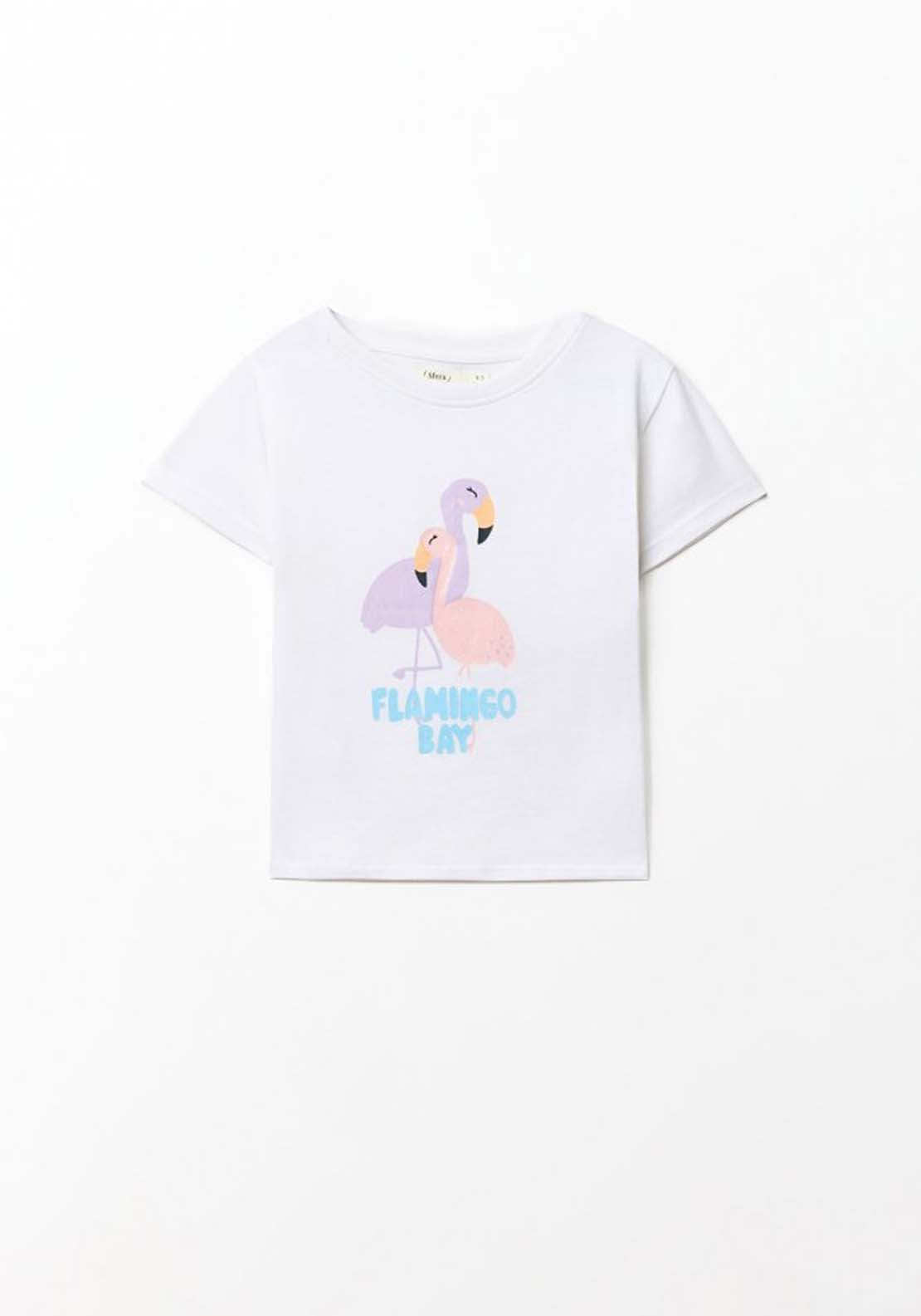 Print T-Shirt - White