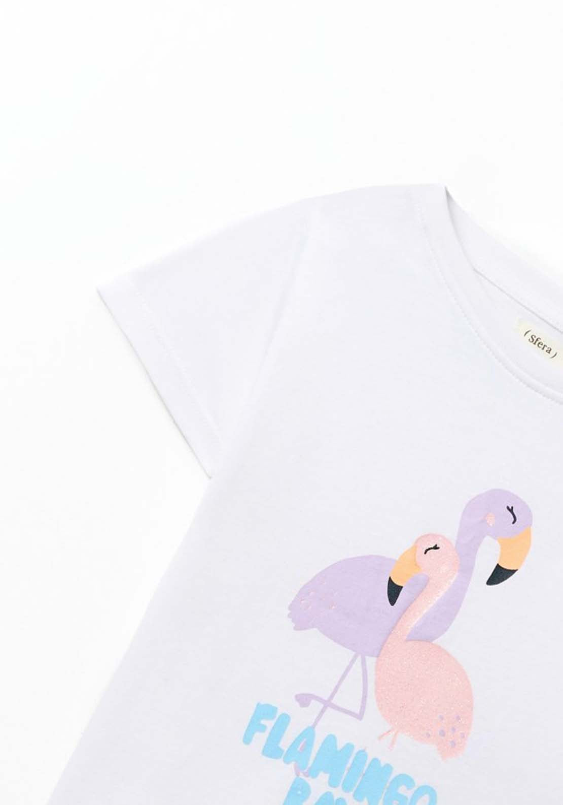 Print T-Shirt - White