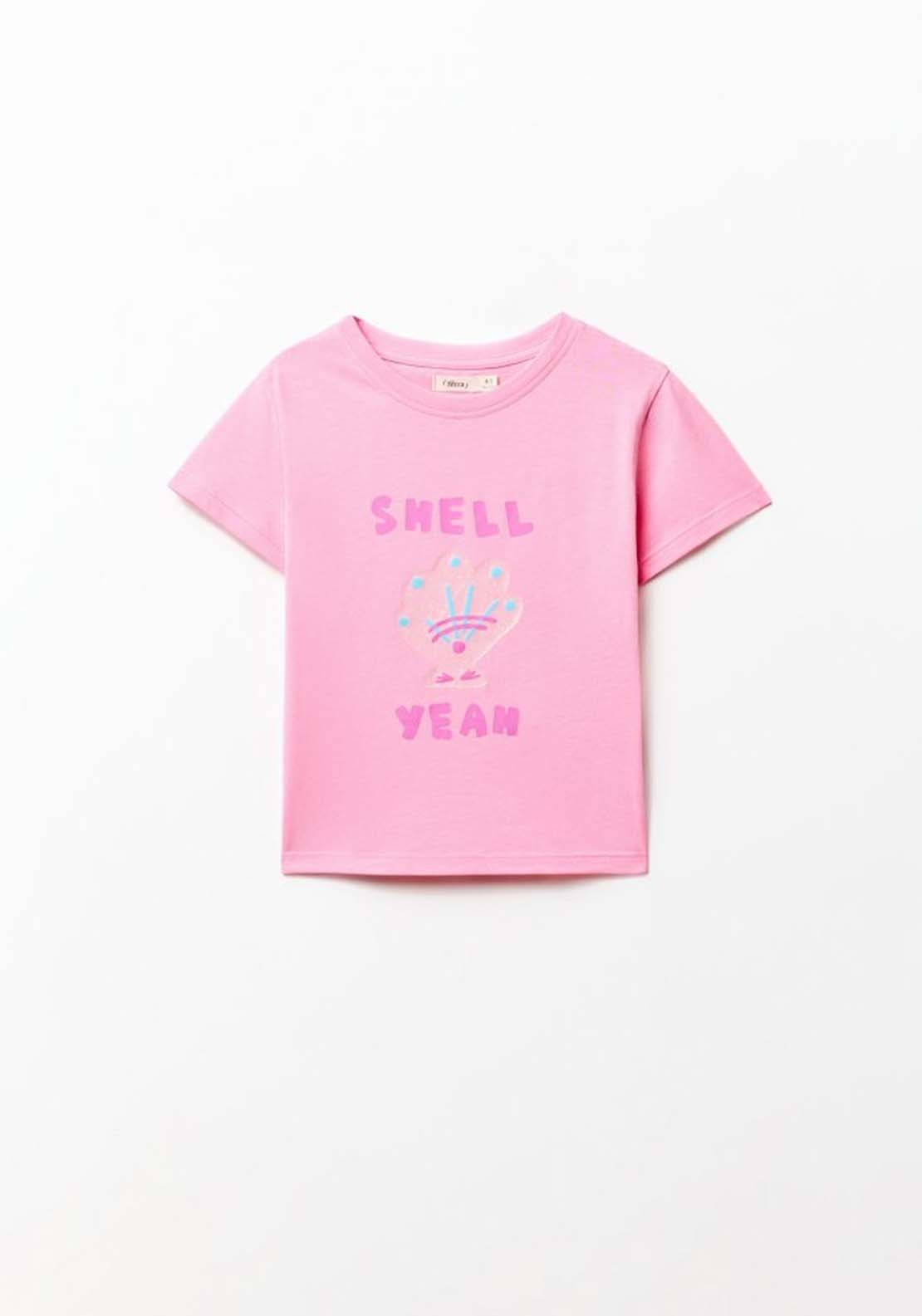 Print T-Shirt - Pink
