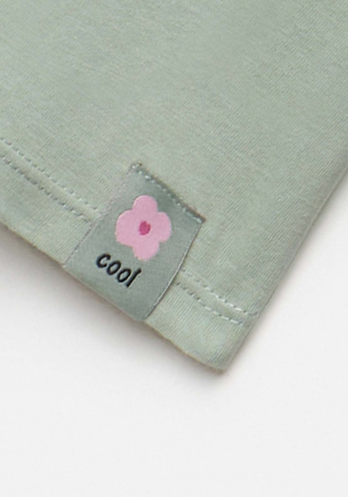 Basic Long Sleeved T-Shirt - Green