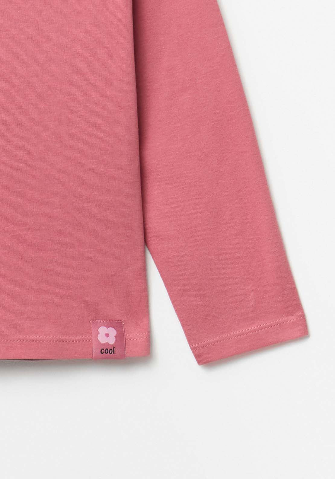 Basic Long Sleeved T-Shirt - Pink