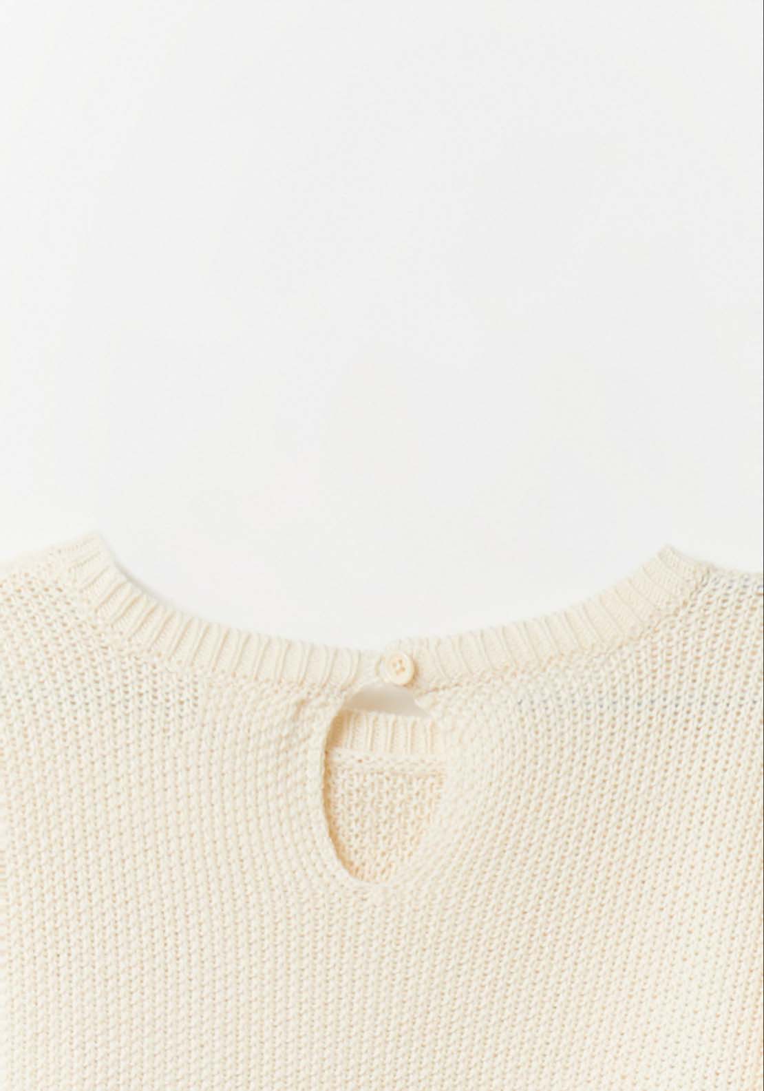 Sfera Knit Jumper - White 5 Shaws Department Stores