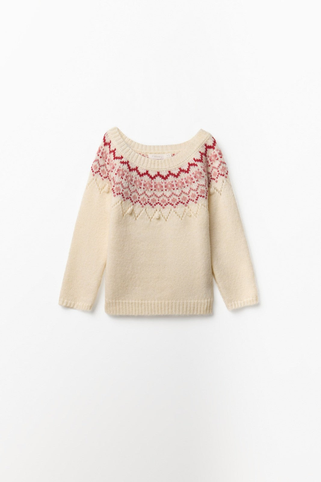 Sfera Alpine Sweater - Cream 1 Shaws Department Stores