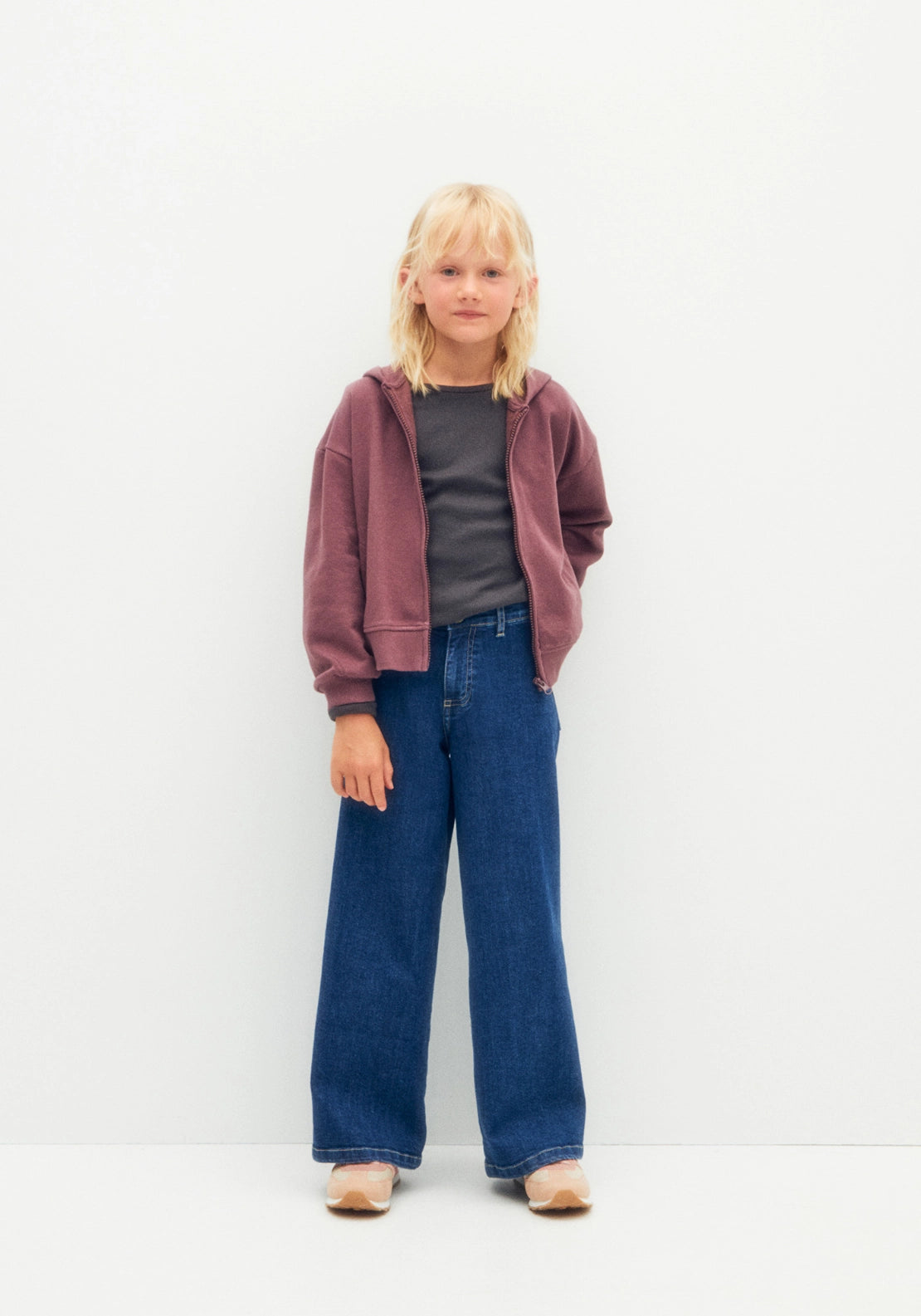 Sailor Style Jeans - Denim Dark Blue