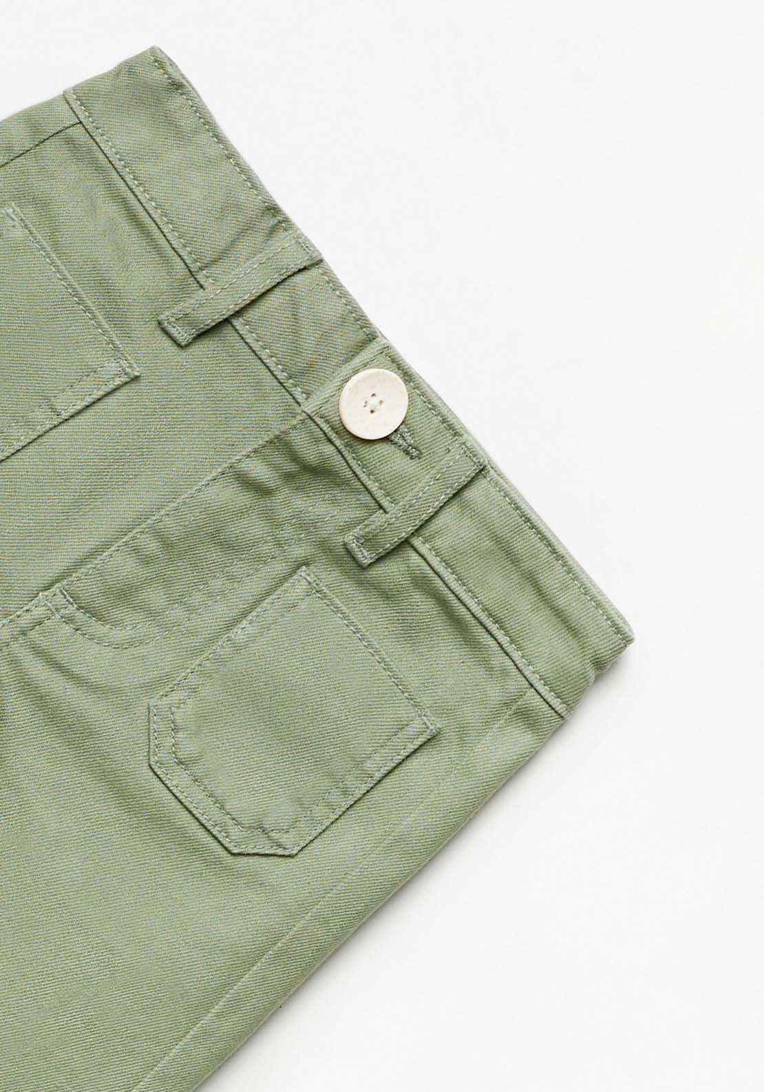 Sfera Wide Leg Jeans - Green 4 Shaws Department Stores