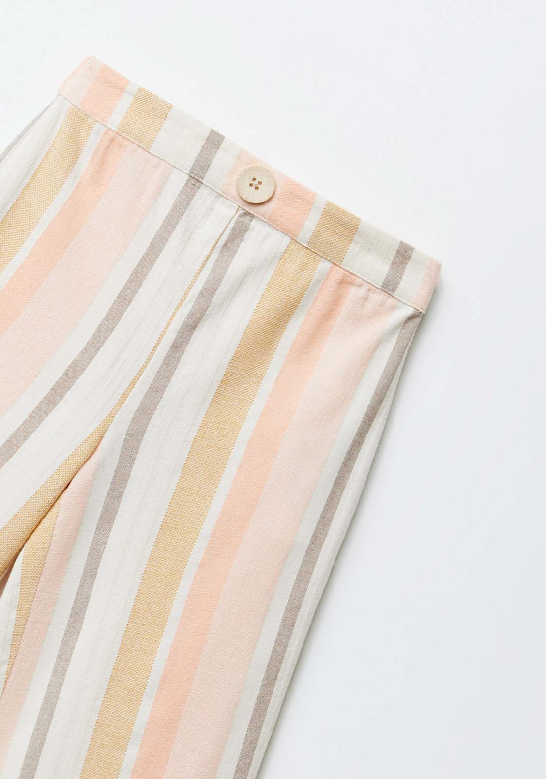 Sfera Stripes rustic trousers - Salmon 6 Shaws Department Stores